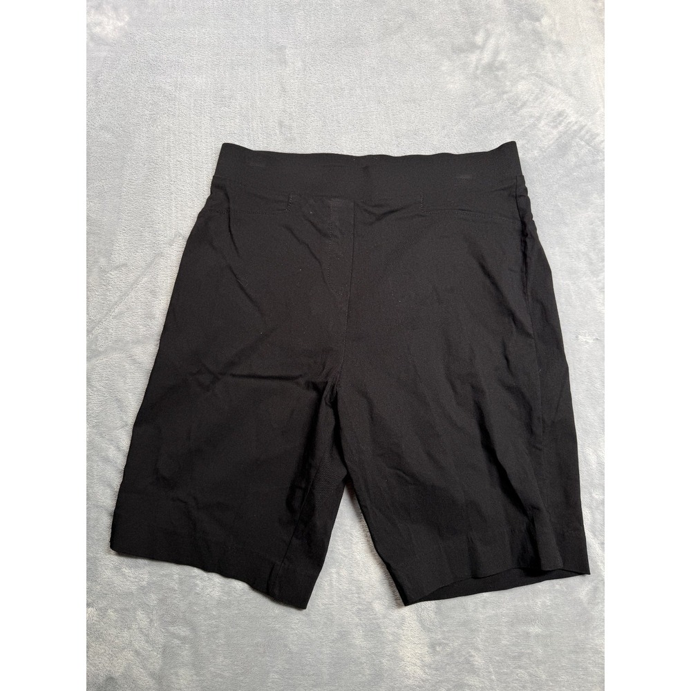 Calvin Klein Athletic Shorts Womens Medium Black Stretch Running Gym Training
